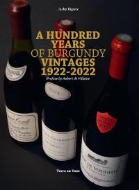 A hundred years of Burgundy vintages 1922-2022