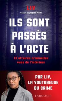 Ils sont passés à l'acte : 13 affaires criminelles vues de l'intérieur