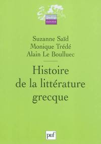 Histoire de la littérature grecque