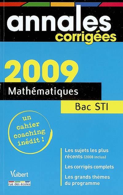 Mathématiques : bac série STI