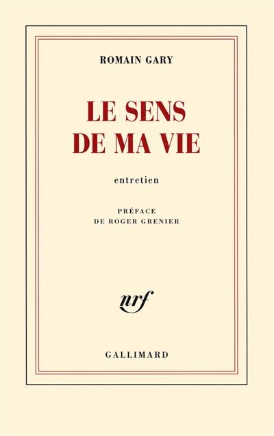 Le sens de ma vie : entretien