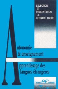 Autonomie et enseignement : apprentissage des langues étrangères