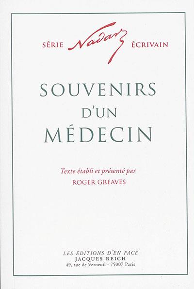 Souvenirs d'un médecin