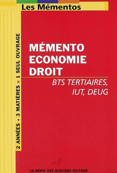 Mémento éco-droit pour BTS tertiaires