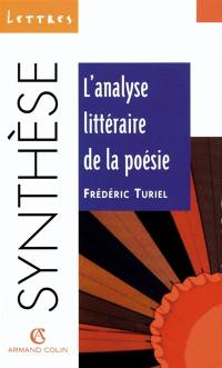 Analyse littéraire de la poésie