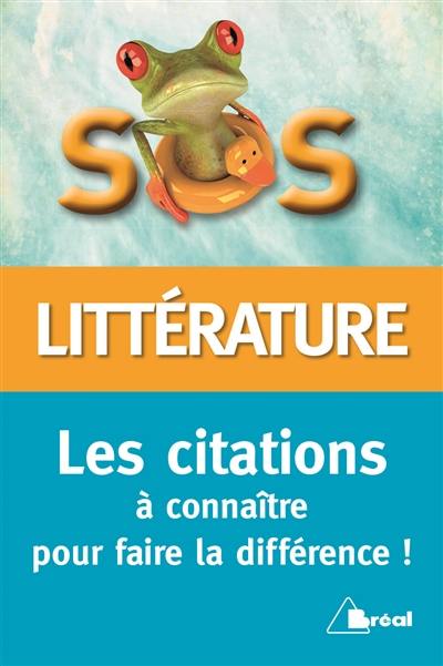 SOS citations littéraires