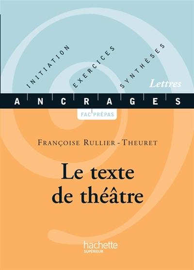 Le texte de théâtre