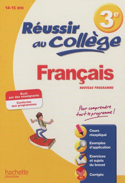 Français 3e, 14-15 ans