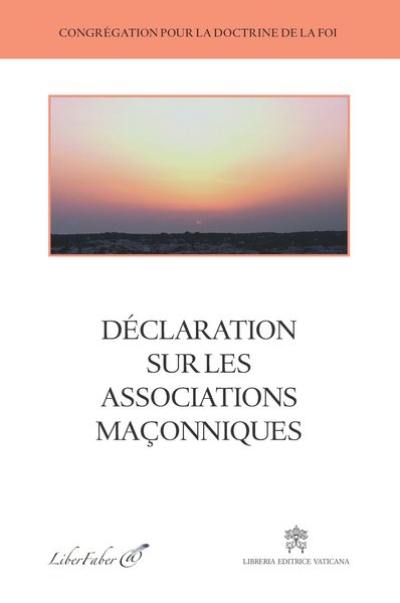 Déclaration sur les associations maçonniques : 23 novembre 1983 : texte et commentaires