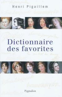 Dictionnaire des favorites