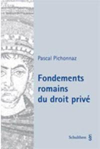 Fondements romains du droit privé