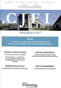 Courrier juridique des finances et de l'industrie (Le), n° 54