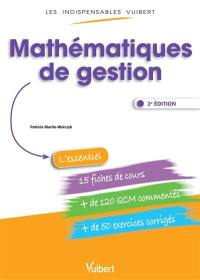 Mathématiques de gestion : l'essentiel