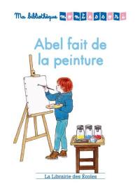 Abel fait de la peinture