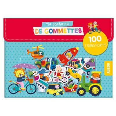 Ma pochette de gommettes : 100 transports