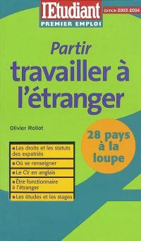 Partir travailler à l'étranger