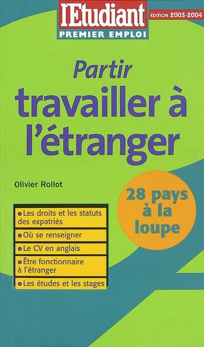 Partir travailler à l'étranger