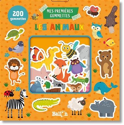 Les animaux : 200 gommettes