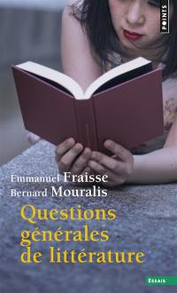 Questions générales de littérature