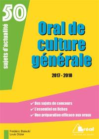 Oral de culture générale : 50 sujets d'actualité