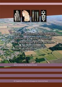 Etablissements ruraux laténiens et gallo-romains du centre de la Gaule. Vol. 2. Deux établissements ruraux laténiens et gallo-romains du plateau de Petite Beauce : Beaudisson et La Gueule II à Mer, Loir-et-Cher