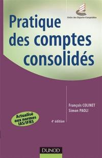 Pratique des comptes consolidés