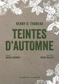 Teintes d'automne