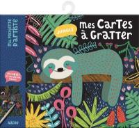 Jungle : mes cartes à gratter