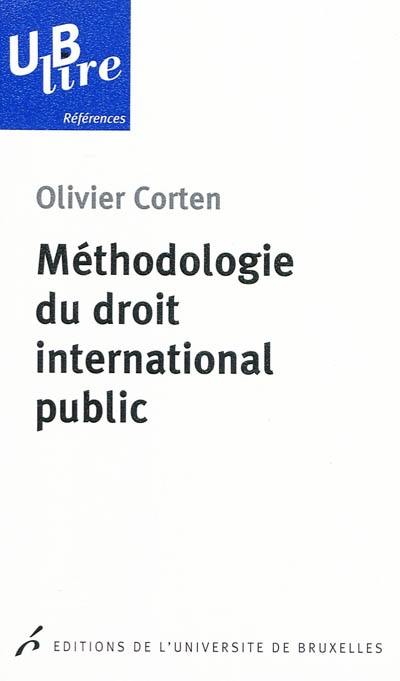 Méthodologie du droit international public