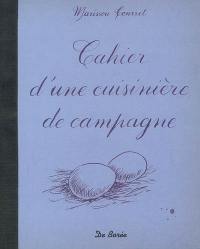 Cahier d'une cuisinière de campagne