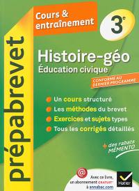 Histoire-géo, éducation civique 3e : cours & entraînement