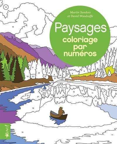 Paysages : coloriage par numéros