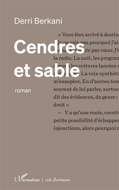 Cendres et sable