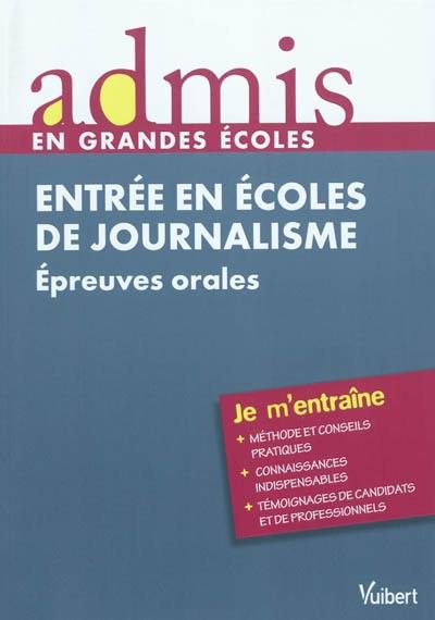 Entrée en écoles de journalisme : épreuves orales