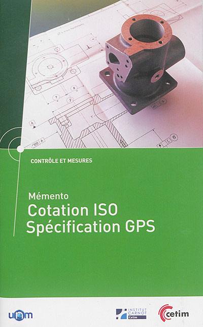 Mémento cotation ISO, spécification GPS