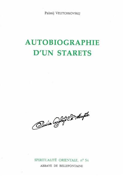 Autobiographie d'un starets