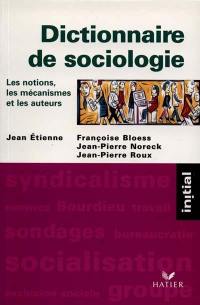 Dictionnaire de sociologie