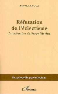 Réfutation de l'éclectisme (1839)