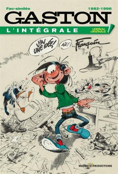 Gaston : l'intégrale. Vol. 21. 1982-1996 : fac-similés