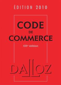 Code de commerce 2010