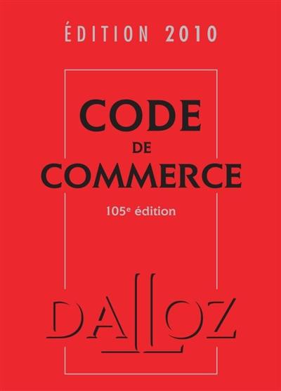 Code de commerce 2010