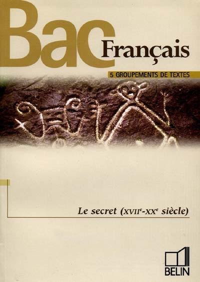 Le secret (XXe siècle), bac français