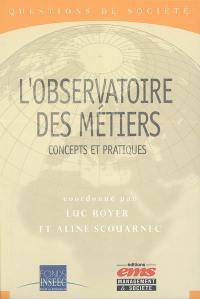 L'observatoire des métiers : concepts et pratiques