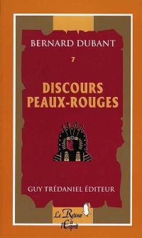 Discours peaux-rouges