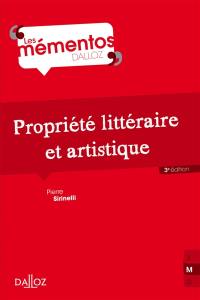 Propriété littéraire et artistique