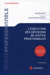 L'exécution des décisions de justice prud'homales