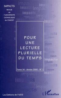 Impacts, n° 1 (2000). Pour une lecture plurielle du temps