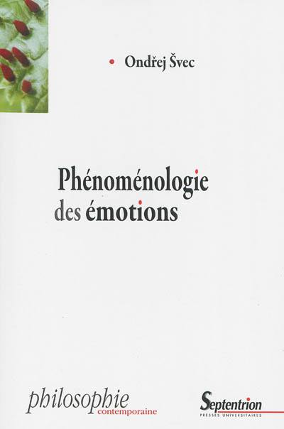 Phénoménologie des émotions