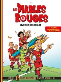 Les Diables rouges : livre de coloriage