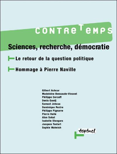 Contretemps, n° 14. Sciences, recherche, démocratie